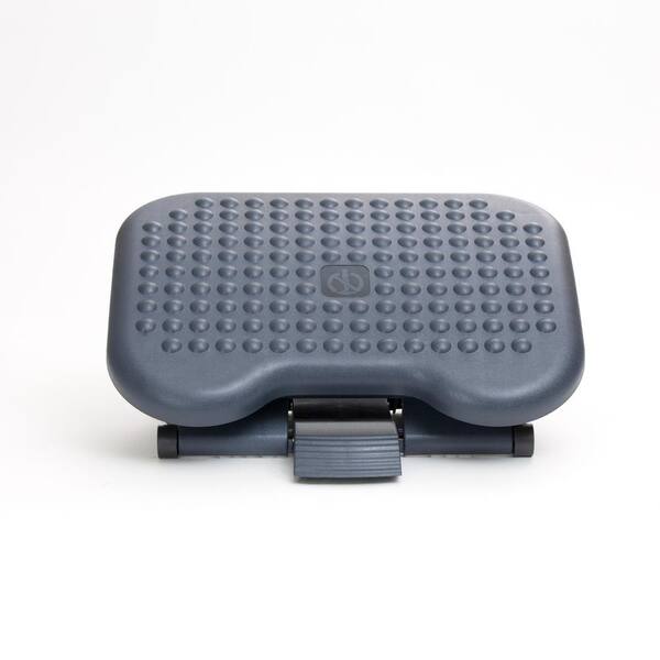 Photo 1 of  Black Plastic Adjustable Height Ergonomic Foot Rest