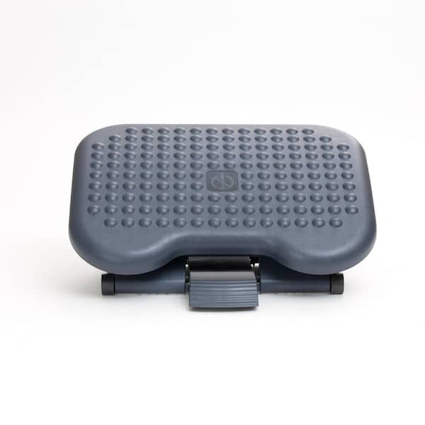 Photo 1 of  Black Plastic Adjustable Height Ergonomic Foot Rest