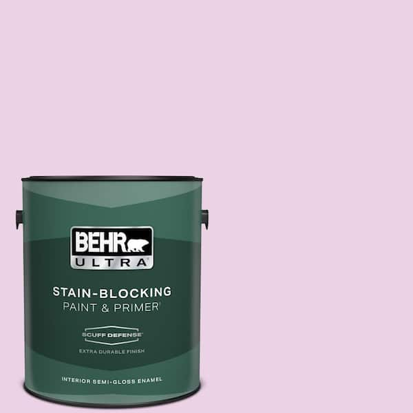 BEHR ULTRA 1 gal. #670A-2 Champagne Elegance Extra Durable Semi-Gloss Enamel Interior Paint & Primer