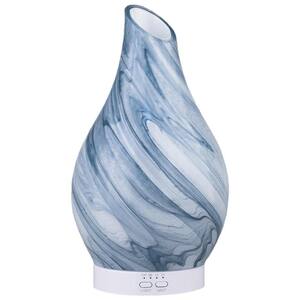Blue Glass Essential Oil Diffuser 7-Color Night Lights