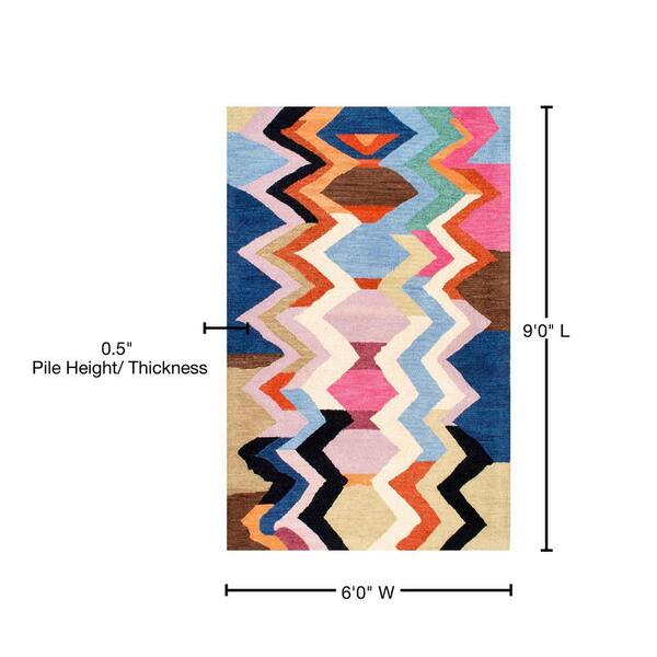nuLOOM 6 X 9 (ft) Rectangular Polyester Non-Slip Rug Pad in the