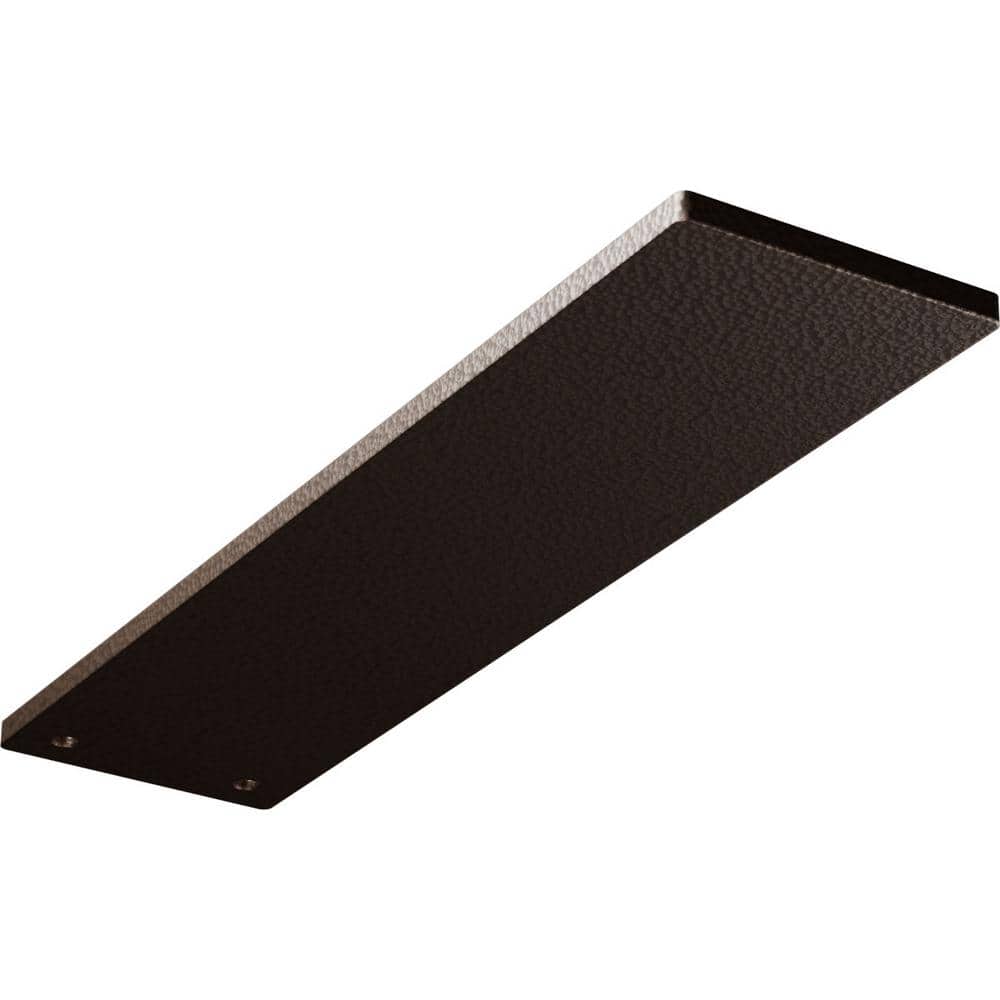 3 in. x 0.25 in. x 12 in. Steel Hammered Dark Bronze Logan Bracket price history on PriceWatchPro