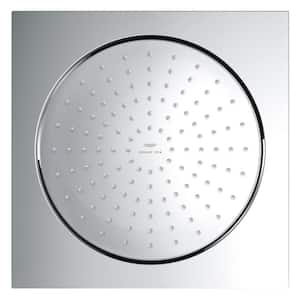 Rainshower 1-Spray Patterns with 1.75 GPM 10 in. Wall Mount Rain Fixed Shower Head in Chrome
