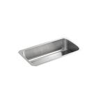 Undertone Undermount Stainless Steel 32 in. Single Bowl Kitchen Sink