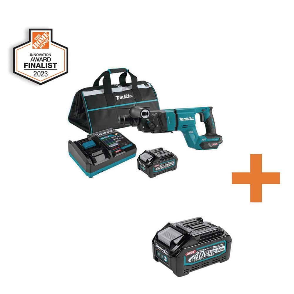 40V max XGT Brushless 1-1/8 in. Rotary Hammer (D-Handle) Kit, AFT, AWS Capable (4.0Ah) with XGT 4.0Ah Battery price history