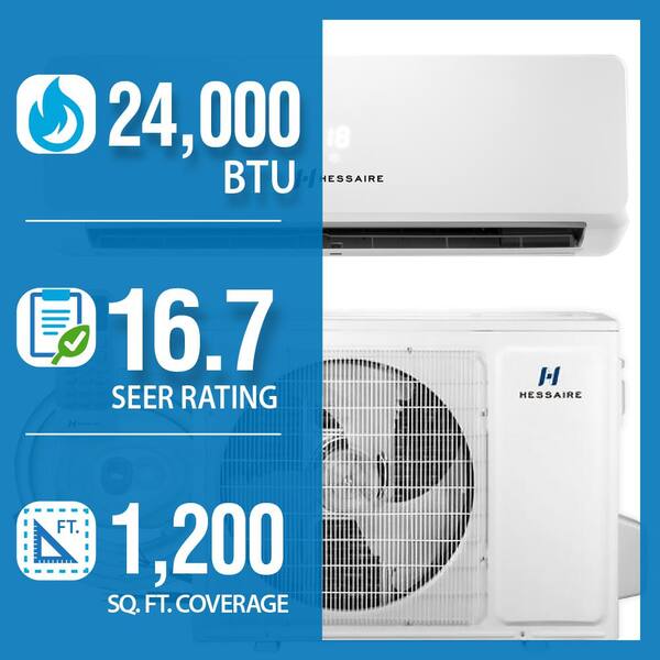 hessaire 22.0 seer air conditioner