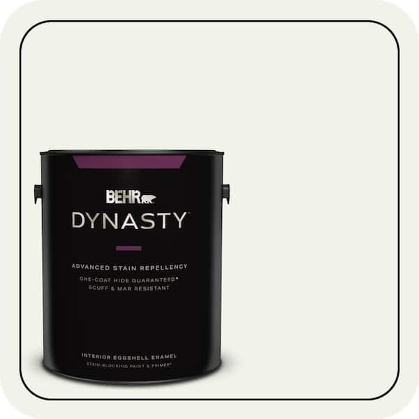 BEHR DYNASTY 1 gal. #BWC-05 Quiet Whisper Eggshell Enamel Interior Stain-Blocking Paint & Primer