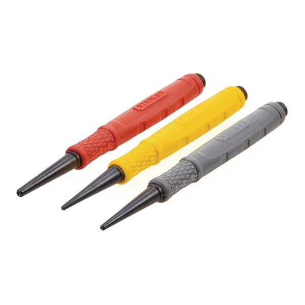 SUTTON TOOLS 5pce NAIL PUNCH SET WITH SOFT GRIP HANDLES 