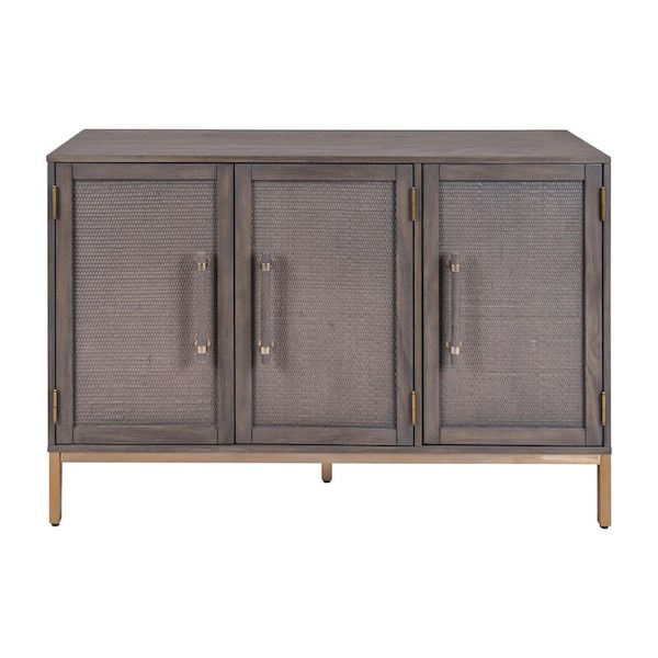 Sango Sophia River Grey 3-Door Cabinet