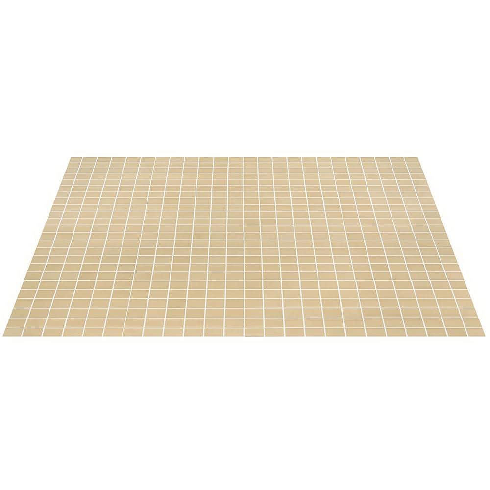 Catlinite 12" x 12" Matte Yellow Porcelain Mosaic Tile