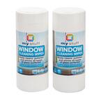 40-Count Fresh Glass Cleaning Cloths (2-Pack)