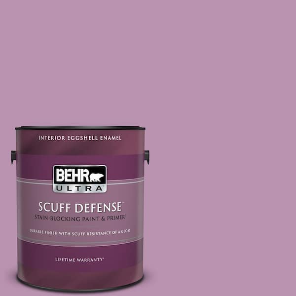 BEHR ULTRA 1 gal. Home Decorators Collection #HDC-MD-10 Blooming Lilac Extra Durable Eggshell Enamel Interior Paint & Primer