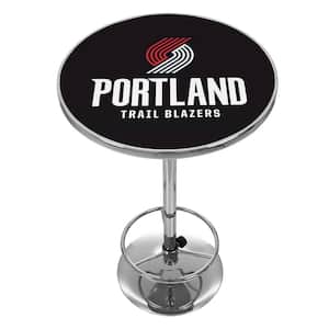 NBA Portland Trail Blazers Chrome Pub/Bar Table