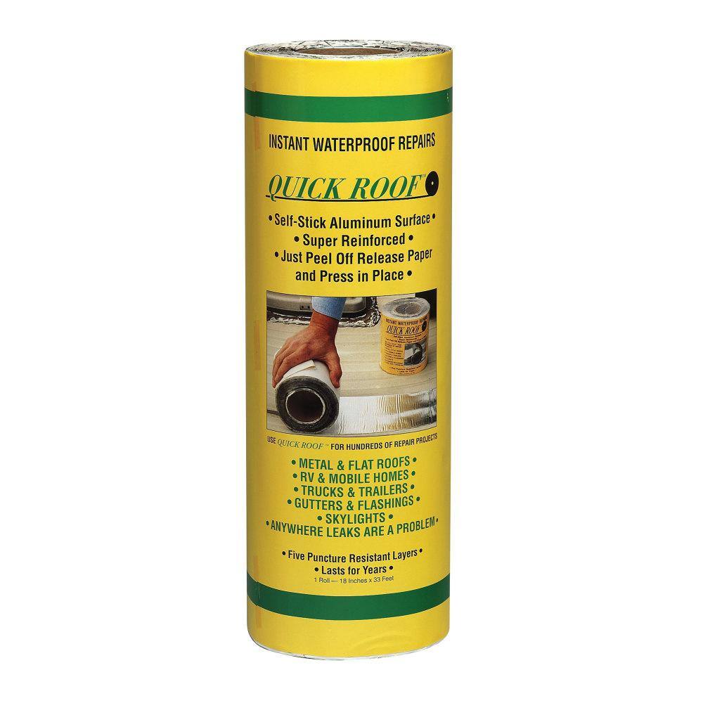 UPC 095959000188 product image for Cofair Quick Roof Pro Aluminum Waterproof Repair Tape - 18 in. x 33.5 ft. | upcitemdb.com