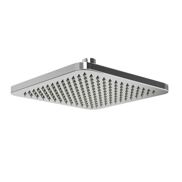 1-Spray Patterns 8 in. Ceiling Mount Fixed Shower Head in Chrome