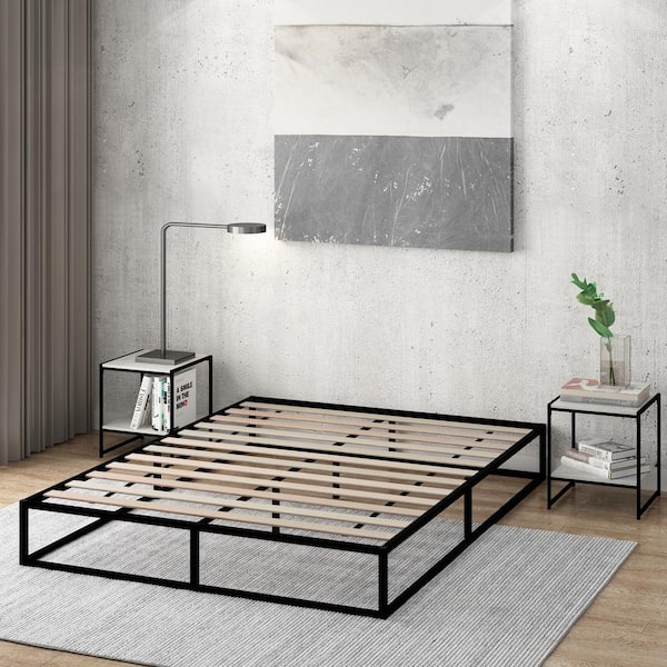 Furinno Monaco Queen Metal Bed Frame, Used Queen Metal Bed Frame