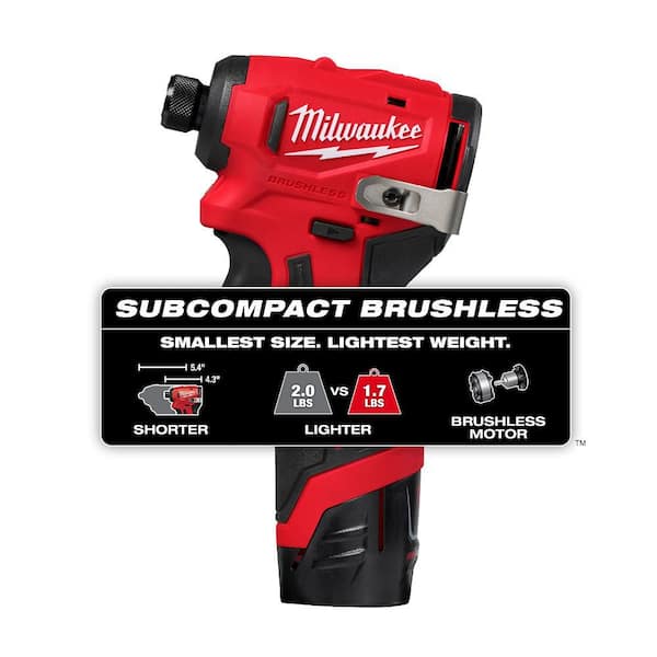 国内発送 M12 Milwaukee 12-Volt Cordless Brushless Compact Lithium-Ion 化粧下地