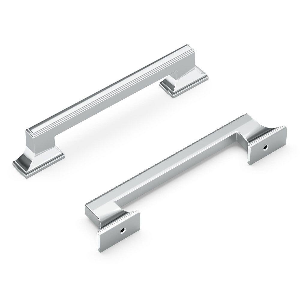 Brownstone Collection Pull 5-1/16 in. (128 mm) Center to Center Polished Chrome Bar Cabinet Pull price history on PriceWatchPro