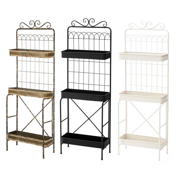 【NO.５】 IRON PLANTS RACK 3段 Amazon.com : Simple Trending 3 Tier Metal Plant Stand