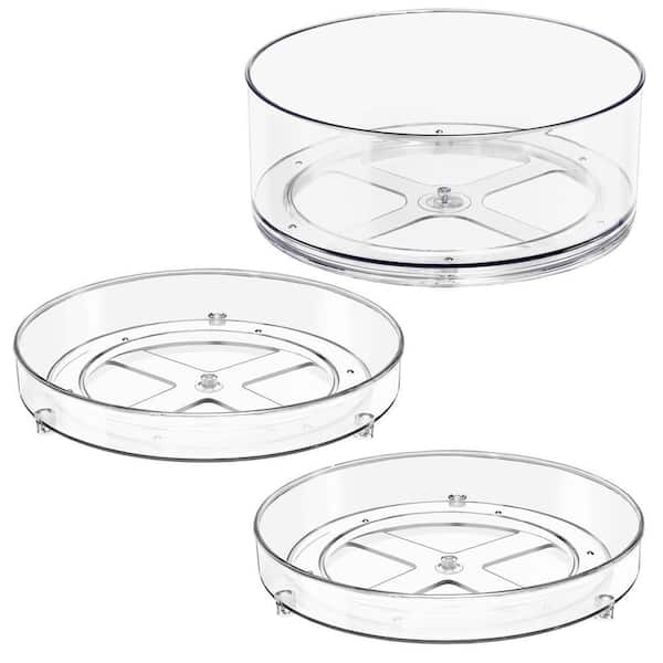 Lazy Susan Organizer, 2-Flat Lazy Susan 1-2-Tier