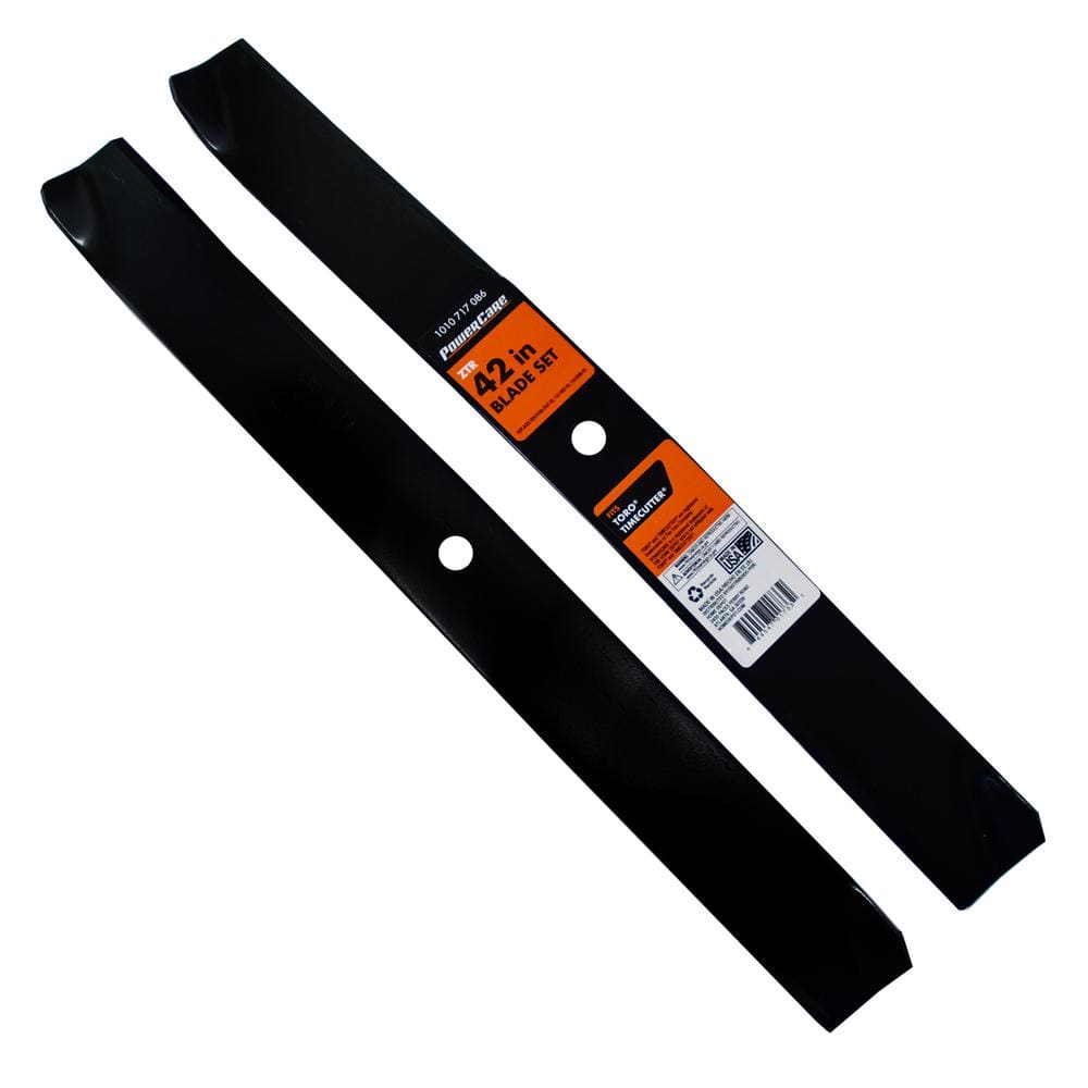 2 Blade Set for 42 in. Cut Toro Timecutter Z Mowers, Replaces OEM #'s 106-2247-03,110-1857-03 and 110-6568-03 price history on PriceWatchPro
