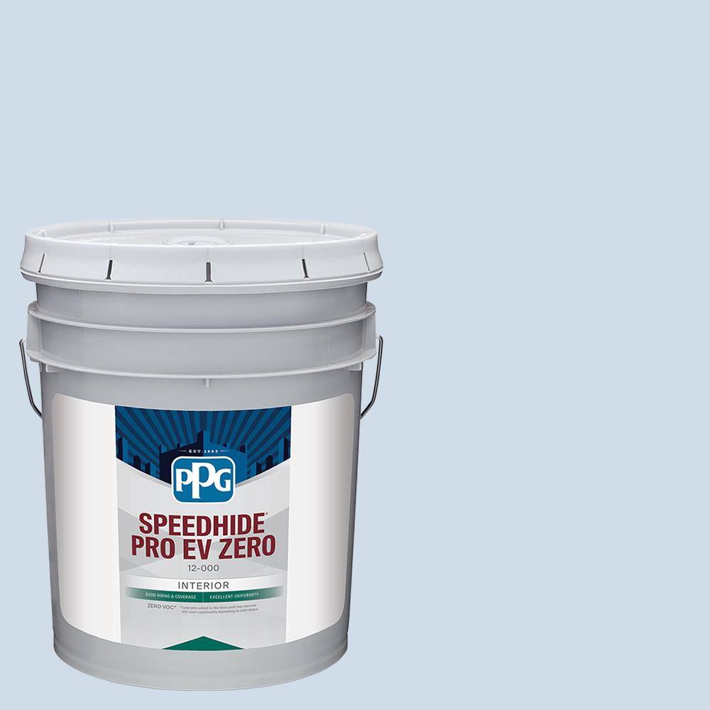 Speedhide Pro EV Zero 5 gal. PPG1244-2 Blue Silk Flat Interior Paint price history on PriceWatchPro
