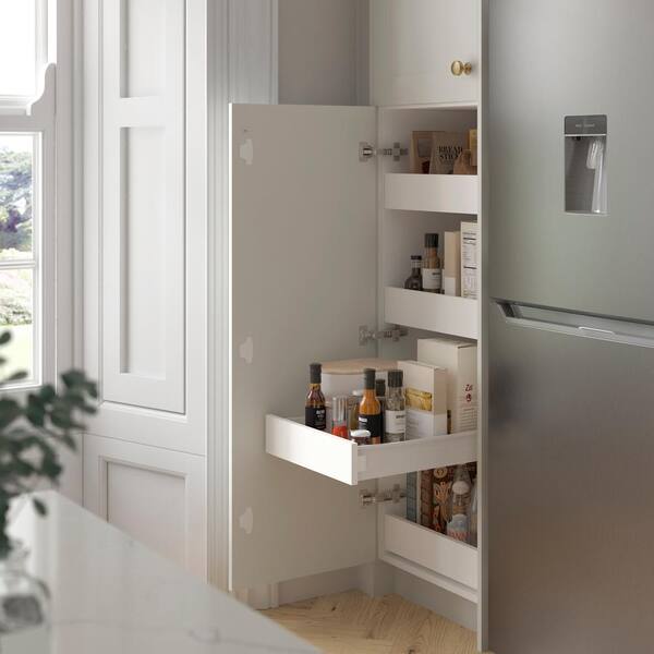 Bellevue 36in White Stackable Cabinet