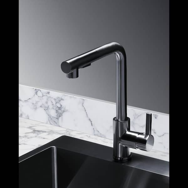 63 in. Compact Kitchen in Midnight Navy