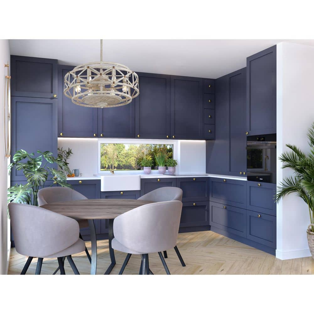 Savoy House Colonade 29.5 in. W x 15.25 in. H 6-Light Provence