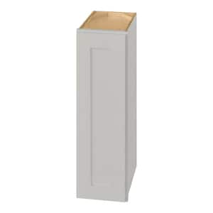 Avondale 9 in. W x 12 in. D x 30 in. H Ready to Assemble Plywood Shaker Wall Kitchen Cabinet in Dove Gray