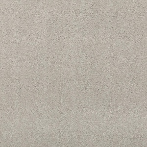 Plush Dreams I - Tranquil-Gray 12 ft. 39 oz. Triexta Texture Installed Carpet