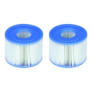 4.25 in. Dia 10 sq. ft. Type S1 Pool Replacement Filter Cartridge (2-Pack)