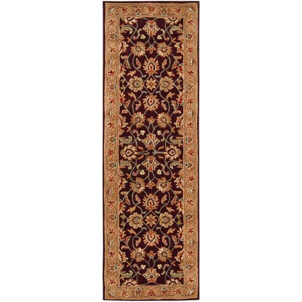 Livabliss John Plum 2 ft. 6 in. x 8 ft. Oriental Area Rug