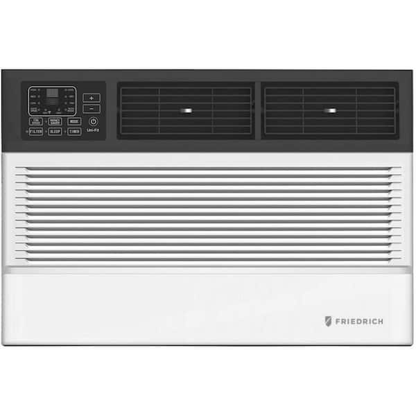 Uni-Fit 10,000 BTU (DOE) 230-Volt Wall Air Conditioner Heats and Cools 450 Sq. Ft. with Remote and Wi-Fi Enabled