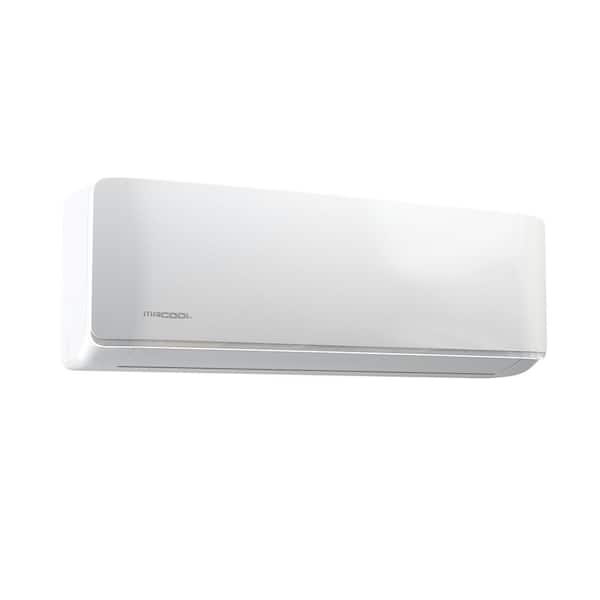DIY 12,000 BTU 1-Ton Wall Mounted Mini-Split Air Handler ONLY with 25ft. DIY Pro Cable Remote and Smart Control 110-115V