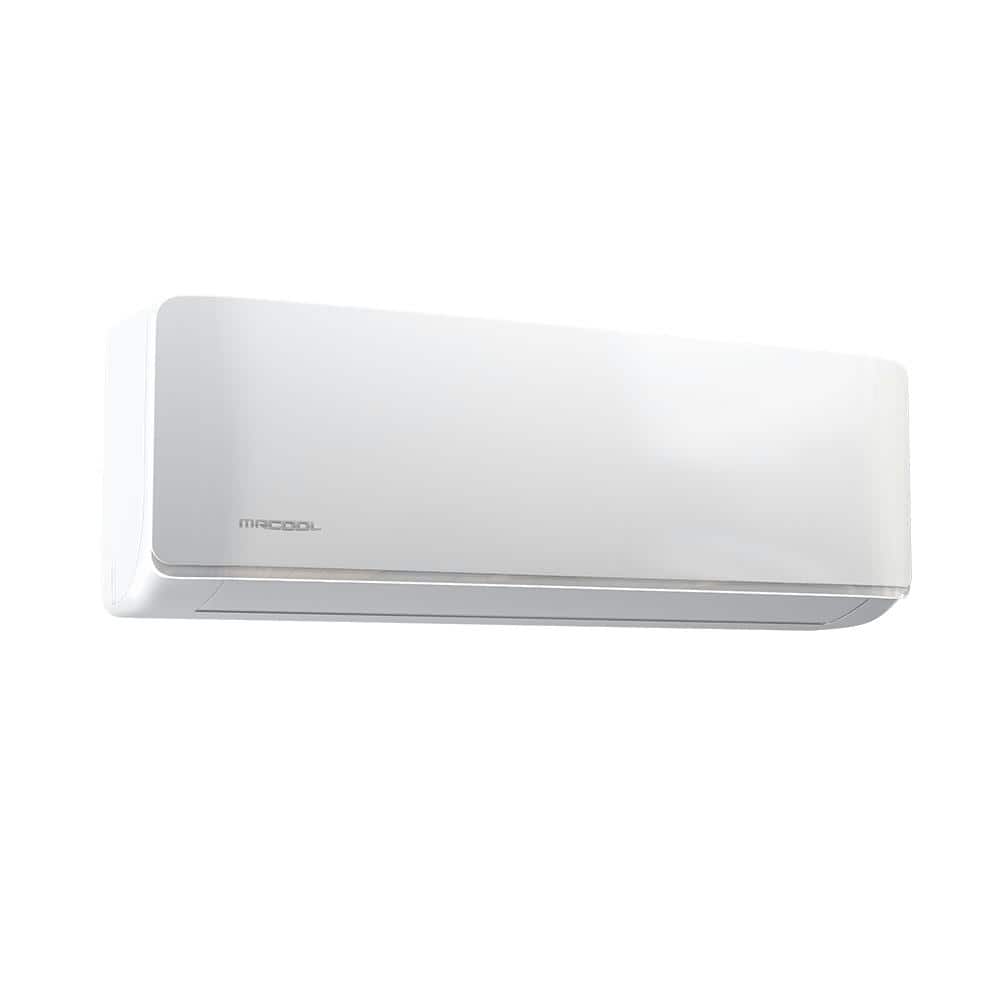 EcoSmart 22k BTU White Dual-Zone Ductless Heat Pump with Smart Controls
