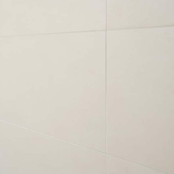 Ivy Hill Tile Technique White 12 in. x 24 in. Matte Porcelain