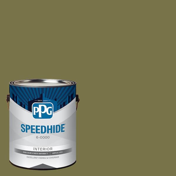 SPEEDHIDE 1 gal. PPG1114-7 Autumn Fern Eggshell Interior Paint