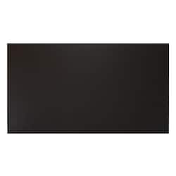 TrafficMaster Black 48 in. x 96 in. Vinyl Garage Mat