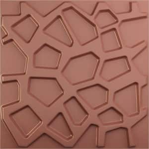 19 5/8 in. x 19 5/8 in. Dublin EnduraWall Decorative 3D Wall Panel, Champagne Pink (Covers 2.67 Sq. Ft.)