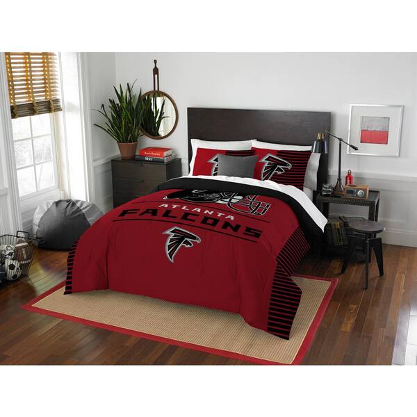 THE NORTHWEST GROUP Falcons 3-Piece Draft Multi Full/Queen Comforter Set