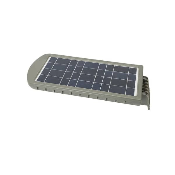 GAMA SONIC Solar 2800 Lumen Dark Grey 2-in-1 Outdoor Motion