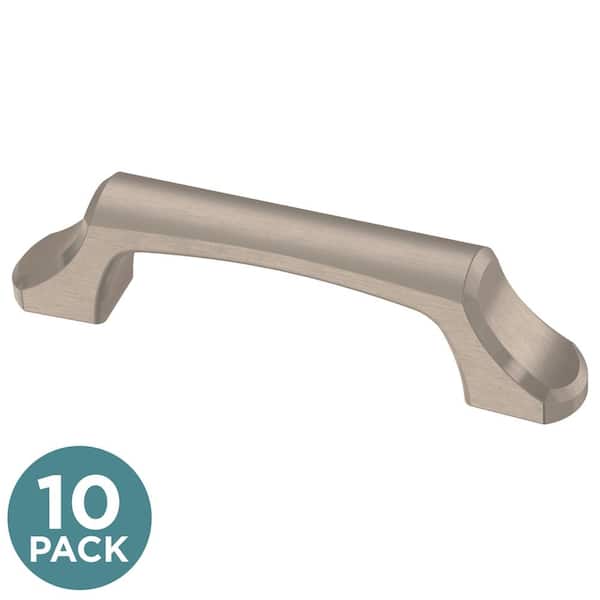 Liberty (10-Pack) Archways 3 in. (76 mm) Classic Satin Nickel Arch Cabinet Handle Drawer Pulls