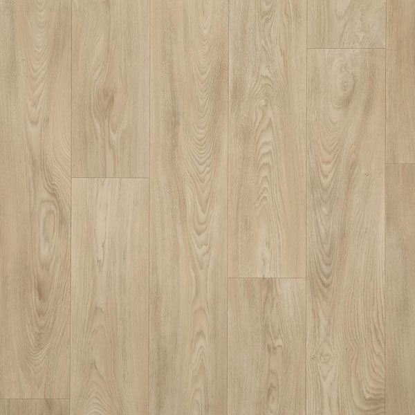 Take Home Sample - Clifton White Oak 12 MIL 6 in. x 9 in. Waterproof Vinyl Sheet Flooring