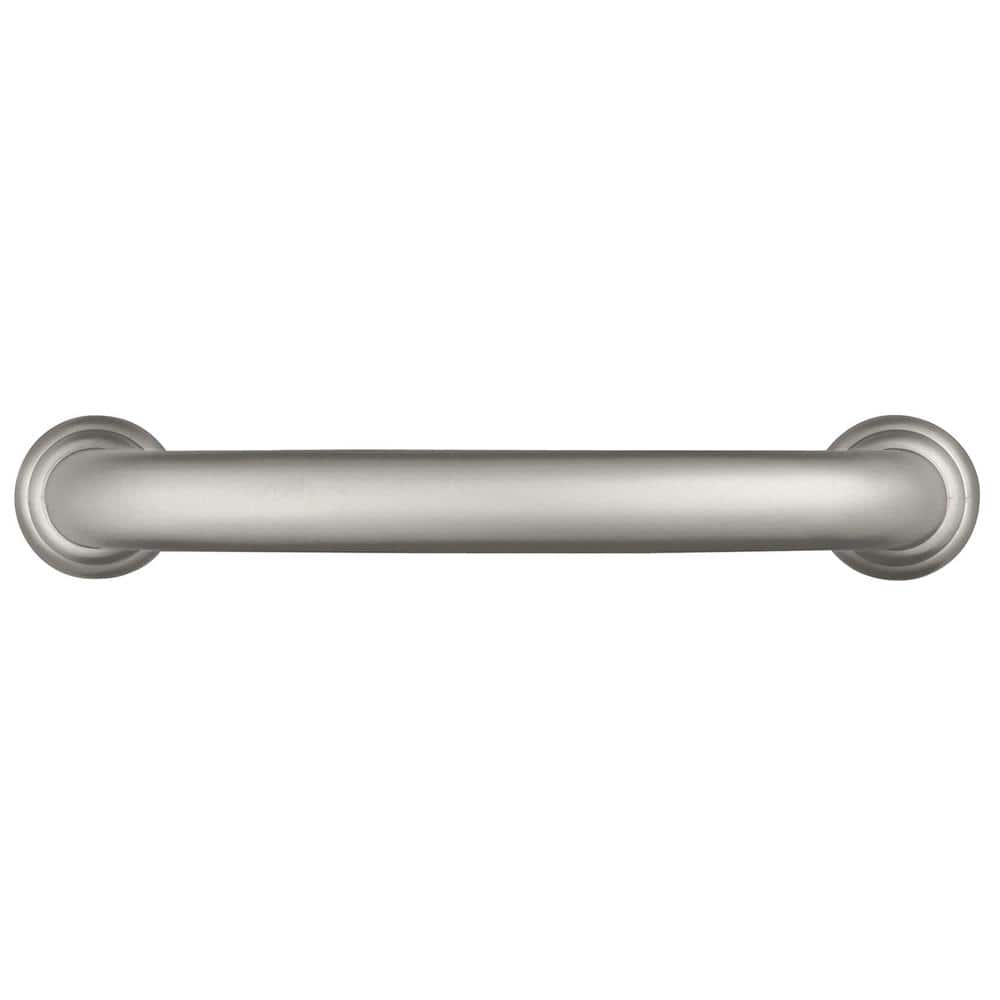Matte Stainless Steel 4 5/8" Bar Handle with Mounting Hardware