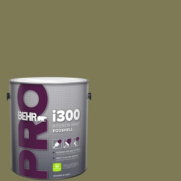 1 gal. #S370-6 Seaweed Salad Eggshell Interior Paint
