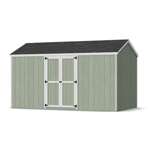 Value Gable 8 ft. x 14 ft. Outdoor Wood Storage Shed with Side Entry Do-It-Yourself Kit (112 sq. ft. )