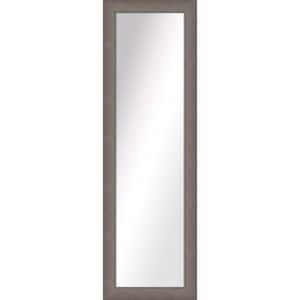 Large Rectangle Champagne Art Deco Mirror (52.5 in. H x 16.5 in. W)