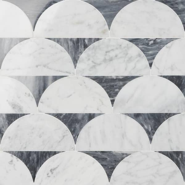 Half Moon Bay Marble Tile - Otto Tiles & Design