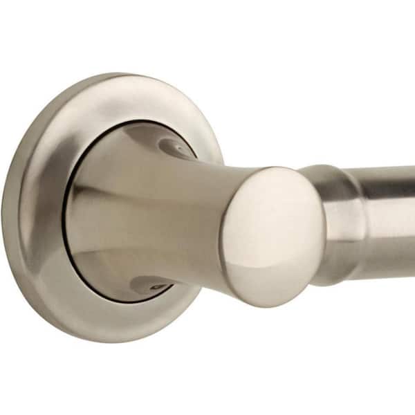 Delta Carlisle 16 in. Decorative Grab Bar in SpotShield Satin 